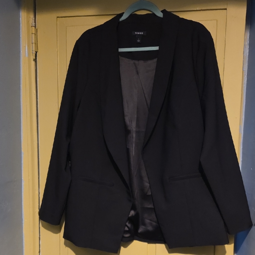 Torrid Classic Black Blazer